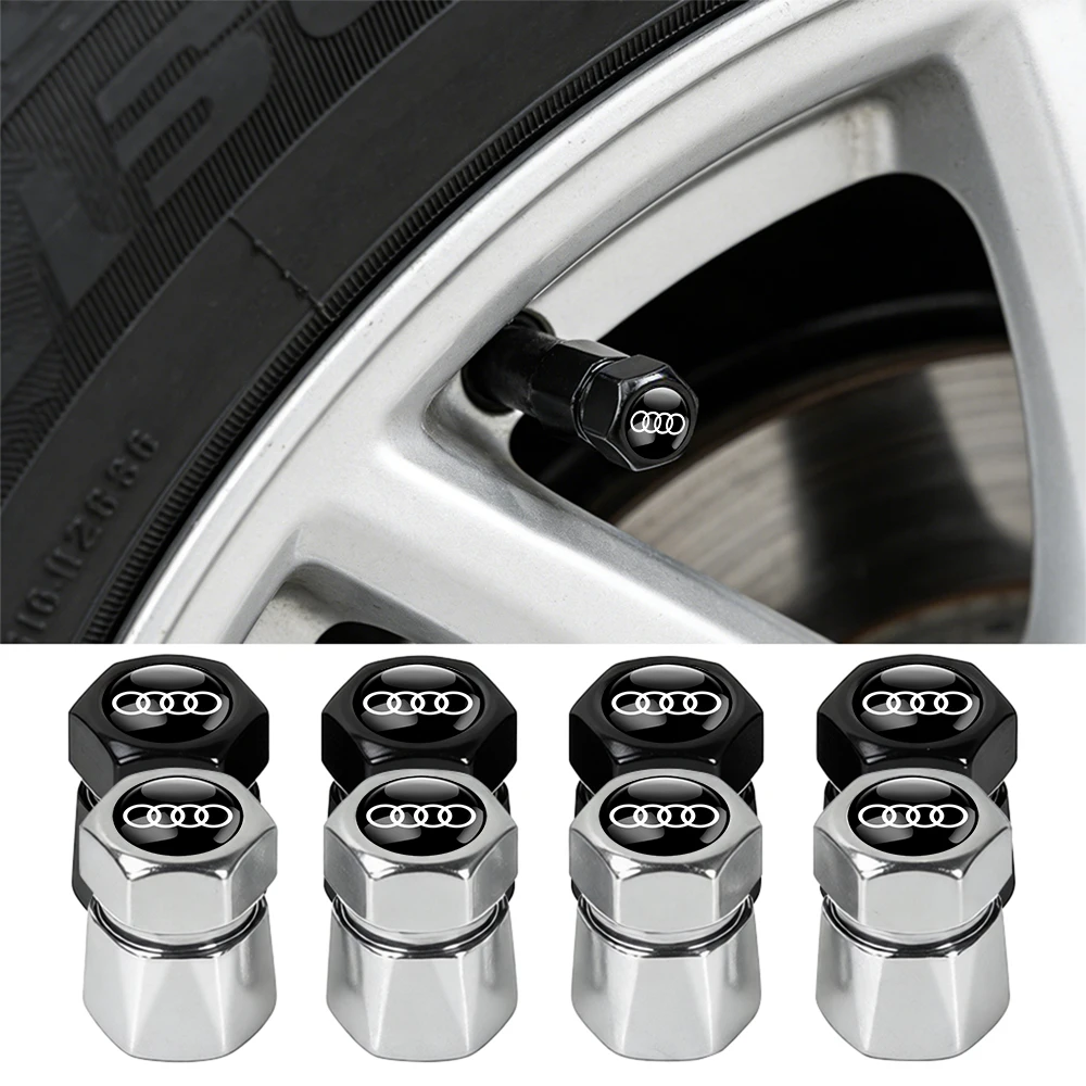 4Pcs Aluminum Car Tire Valve Caps Diamond Tyre Valve Airtight Cover For Audi Quattro A6 S5 A5 Q2 Q3 Q5 Q7 Sline A3 A1 A4 TT RS
4Pcs Aluminum Car Tire Valve Caps Diamond Tyre Valve Airtight Cover For Audi Quattro A6 S5 A5 Q2 Q3 Q5 Q7 Sline A3 A1 A4 TT RS
