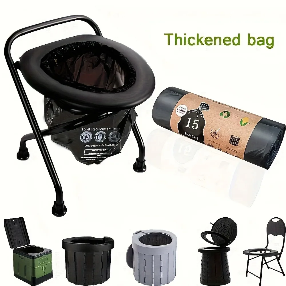 60Pcs(30 Portable Toilet Bags +30 Poo Gel) SAP Deodorizer, Disposable Camping Toilet Waste Bags No Leak Odor Eliminator
60Pcs(30 Portable Toilet Bags +30 Poo Gel) SAP Deodorizer, Disposable Camping Toilet Waste Bags No Leak Odor Eliminator
