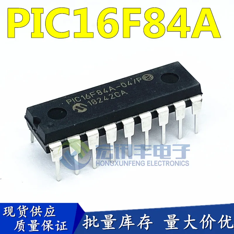 PIC16F84A-04/P PIC16F84A-20I/P PIC16F84A DIP-20 10PCS
PIC16F84A-04/P PIC16F84A-20I/P PIC16F84A DIP-20 10PCS