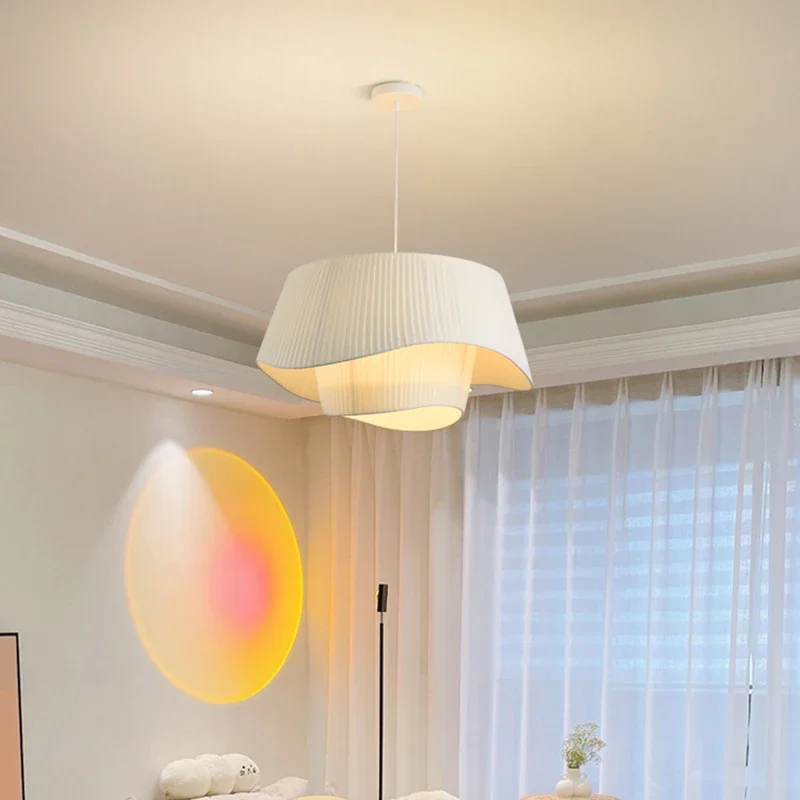 Retro Ins-Style Cream Fabric Chandelier Bedroom Nordic Living/Dining Room Romantic Ceiling Lamp Minimalism Home Decor LED
Retro Ins-Style Cream Fabric Chandelier Bedroom Nordic Living/Dining Room Romantic Ceiling Lamp Minimalism Home Decor LED