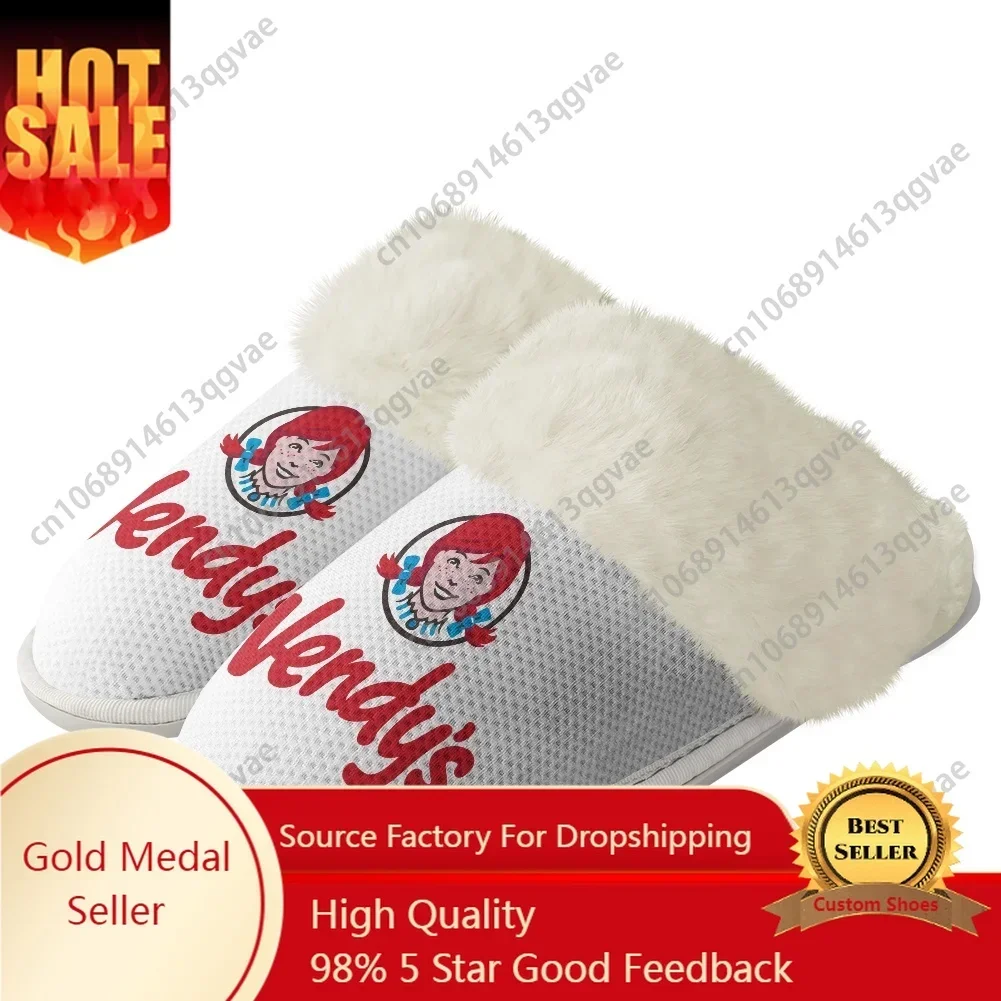 New Wendys Fast Food Restaurant Logo Plush Slippers Keep Warm Shoes Mens Womens Home Cotton Bedroom Custom Thermal Light Slipper
New Wendys Fast Food Restaurant Logo Plush Slippers Keep Warm Shoes Mens Womens Home Cotton Bedroom Custom Thermal Light Slipper