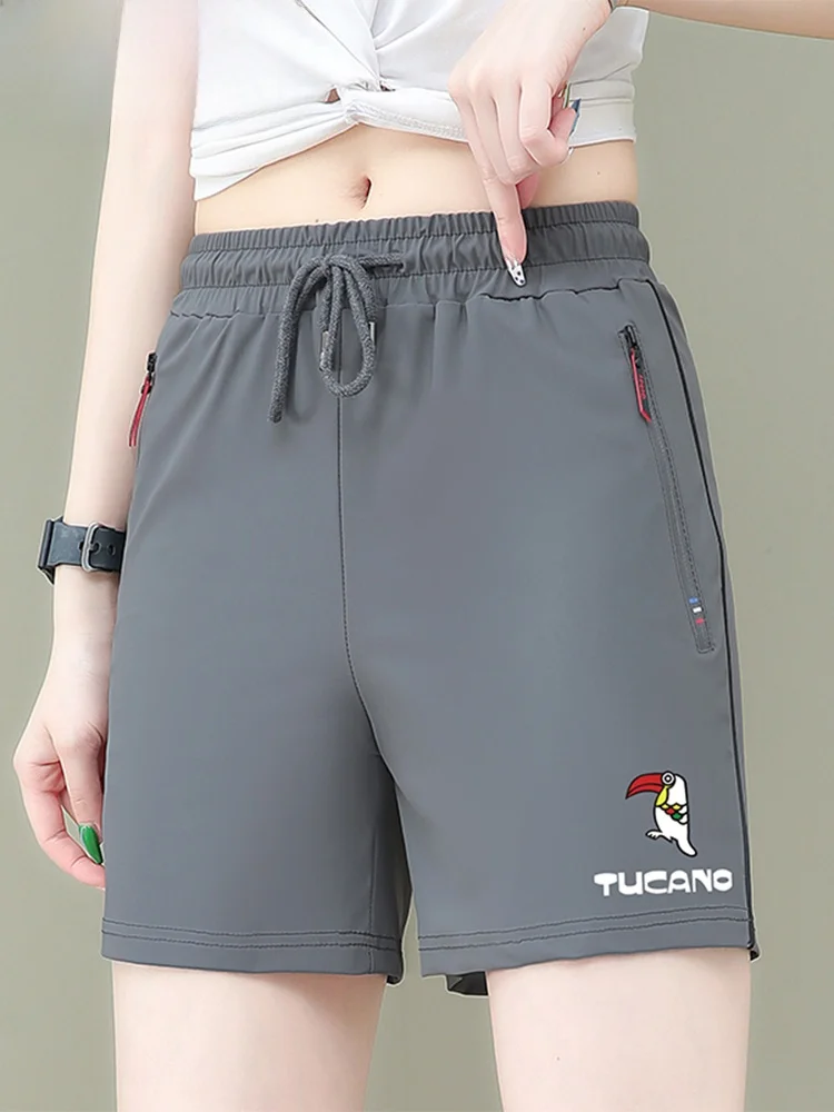 TUCANO Ice Silk Women's orts Qui Dry Sport Casual Pants High Waist Straight Leg Commute Sle ket Detail
TUCANO Ice Silk Women's orts Qui Dry Sport Casual Pants High Waist Straight Leg Commute Sle ket Detail