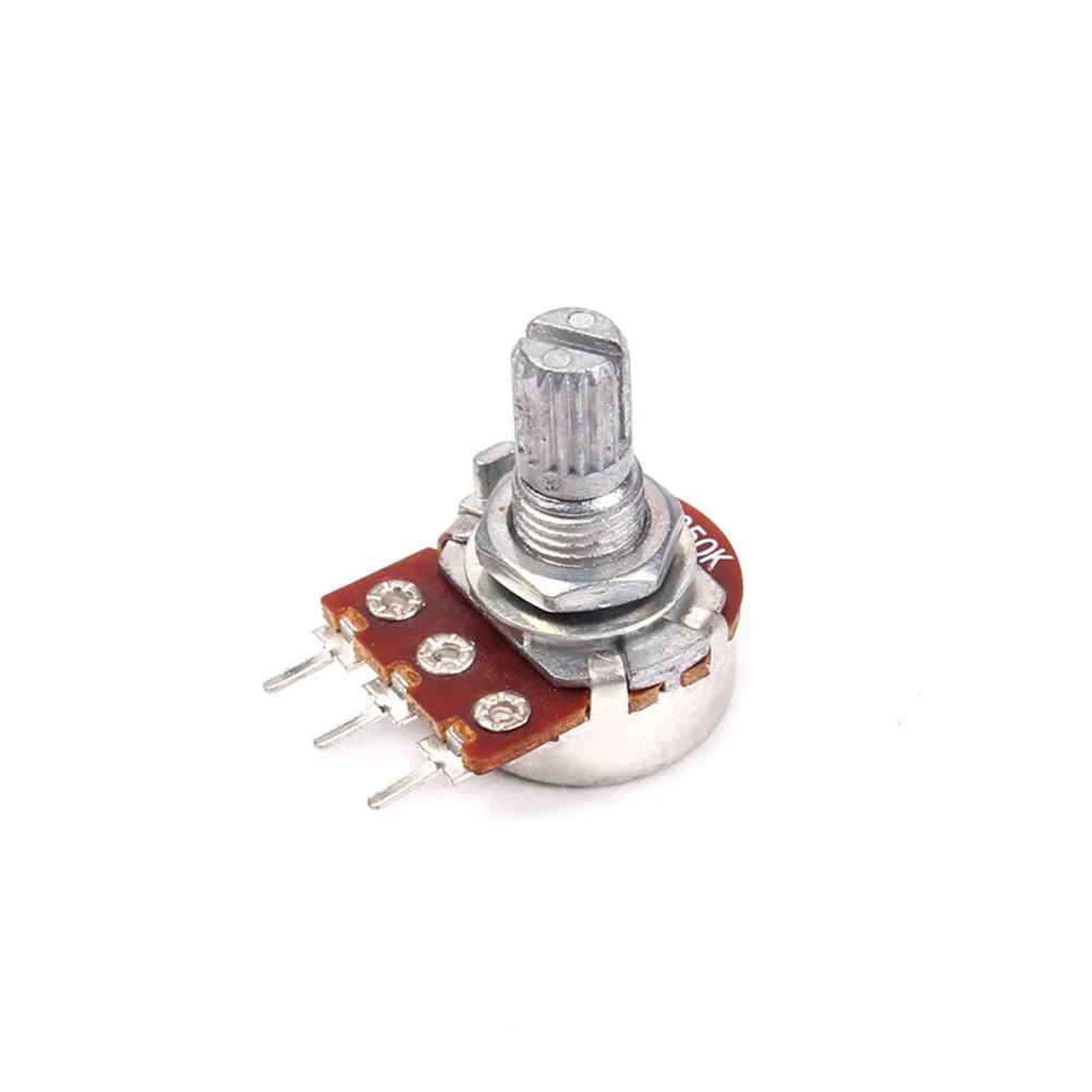 B250K Shaft Potentiometers 250Kohm Short Knurled Audio Log taper Control Pots Guitar Volume Tone Replacement
B250K Shaft Potentiometers 250Kohm Short Knurled Audio Log taper Control Pots Guitar Volume Tone Replacement