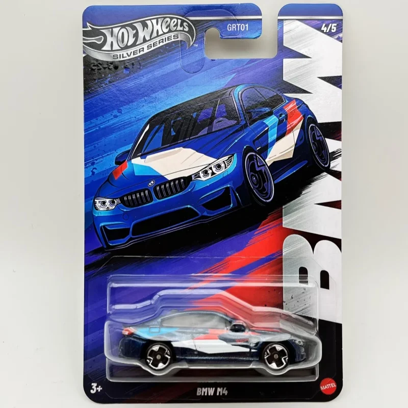 Набор коллекционных моделей автомобилей Hot Wheels Silver Series BMW из литого металла, масштаб 1:64, M1 M2 M3 M5 GRT01 N, для детей и коллекционеров.
Набор коллекционных моделей автомобилей Hot Wheels Silver Series BMW из литого металла, масштаб 1:64, M1 M2 M3 M5 GRT01 N, для детей и коллекционеров.