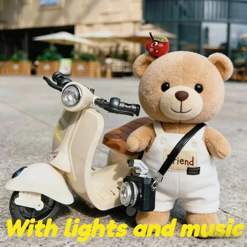 Ride-On Motorcycle Toy - Electric Moving Vehicle for 15/17cm Vinyl Dolls with Realistic Design
Ride-On Motorcycle Toy - Electric Moving Vehicle for 15/17cm Vinyl Dolls with Realistic Design