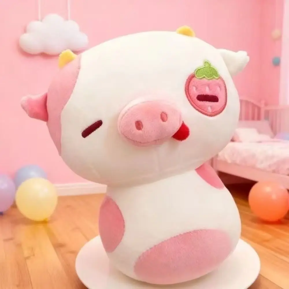 Cute Fluffy Strawberry Cow Pig Soft Appease Strawberry Pig 20CM Cartoon Pink Girlish Heart Cute Boys Girls
Cute Fluffy Strawberry Cow Pig Soft Appease Strawberry Pig 20CM Cartoon Pink Girlish Heart Cute Boys Girls