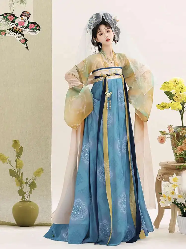 New Carnival Costume Halloween Cos Cosplay Women Hanfu Womensfashion Tang System Chest Length Skirt Flower Vestidos Fiesta
New Carnival Costume Halloween Cos Cosplay Women Hanfu Womensfashion Tang System Chest Length Skirt Flower Vestidos Fiesta