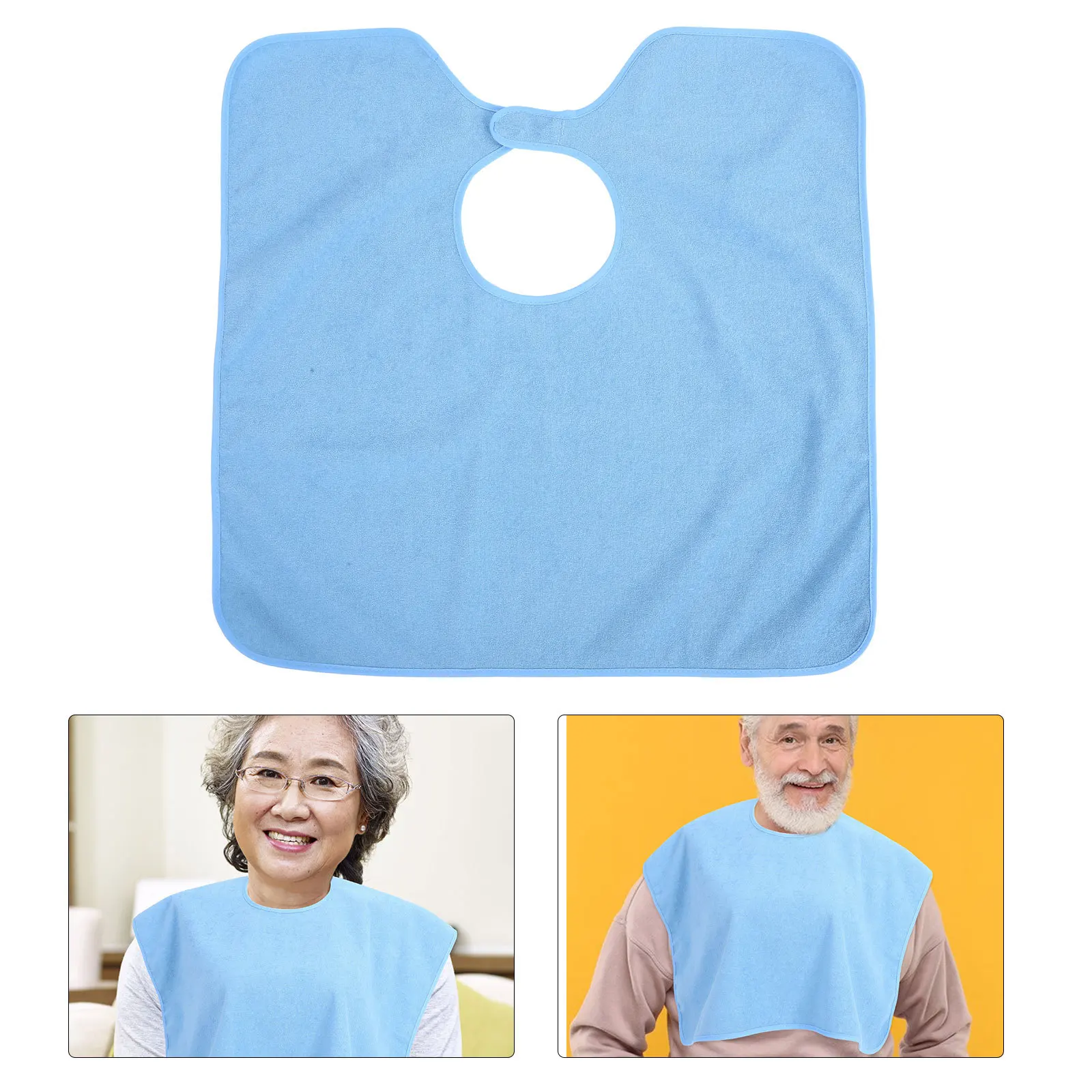 Cloth Eating Bib for Adults Washable Senior Bib for Elderly Men Women Bedridden Patients Dining Clothing Protector Food Stain
Cloth Eating Bib for Adults Washable Senior Bib for Elderly Men Women Bedridden Patients Dining Clothing Protector Food Stain
