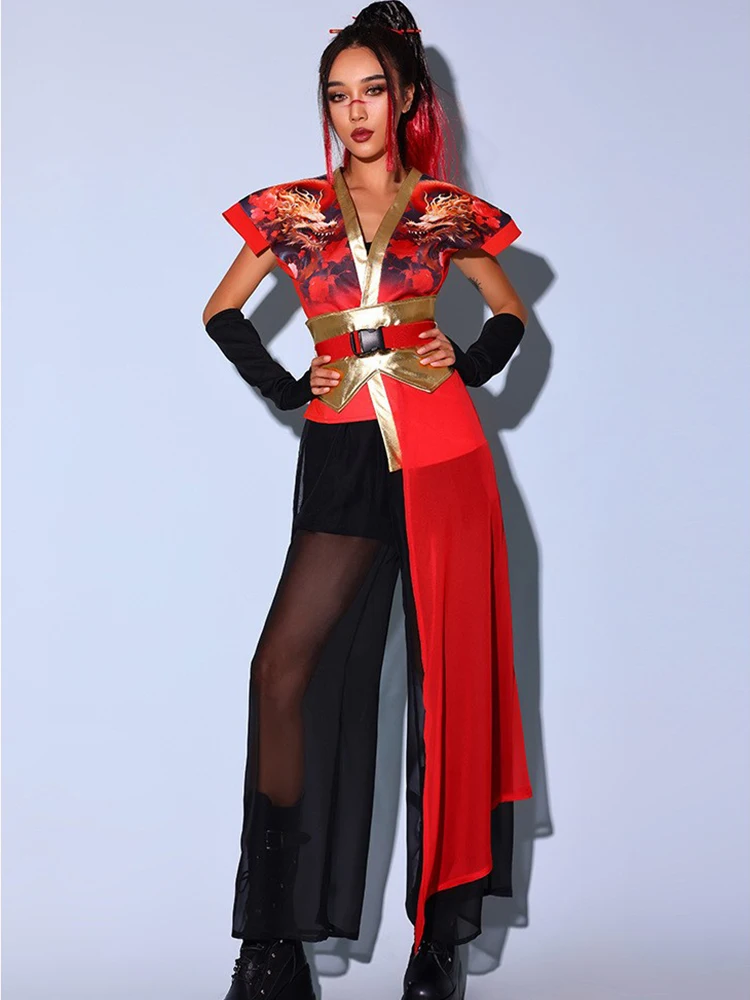 Women's Dance Costume Set Performance Jazz Dance Outfit Stage Performance Ensemble Clothing Roman Cloth Summer New Arrival
Women's Dance Costume Set Performance Jazz Dance Outfit Stage Performance Ensemble Clothing Roman Cloth Summer New Arrival