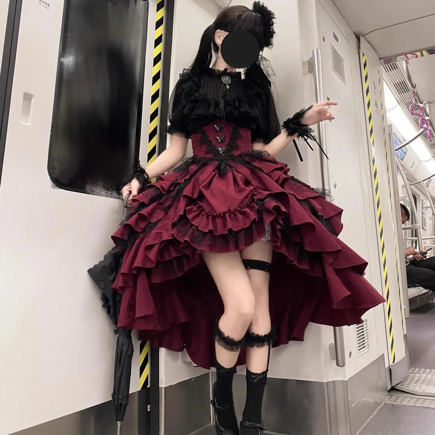 Хэллоуин Рождество для похудения талии - Cinching Dark Gothic Lolita Nightingale Girl Косплей Набор для женщин
Хэллоуин Рождество для похудения талии - Cinching Dark Gothic Lolita Nightingale Girl Косплей Набор для женщин