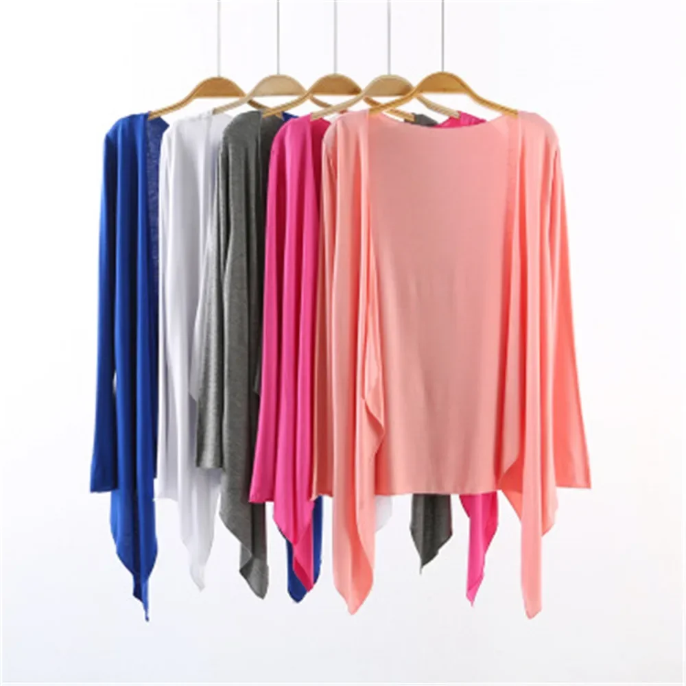 2024 Fashion Spring Summer women's modal sweater slim sun protection clothing outerwear black white gray red pink cardigan Tops
2024 Fashion Spring Summer women's modal sweater slim sun protection clothing outerwear black white gray red pink cardigan Tops