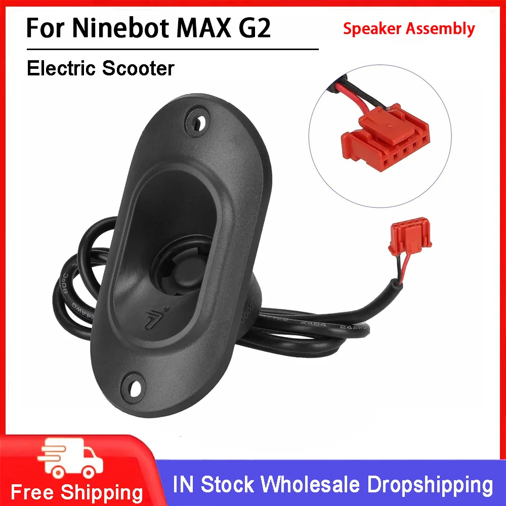 Electric Scooter Original Horn Assembly suitable For Ninebot Max G2 electric scooter buzzer Replacement Accessories
Electric Scooter Original Horn Assembly suitable For Ninebot Max G2 electric scooter buzzer Replacement Accessories