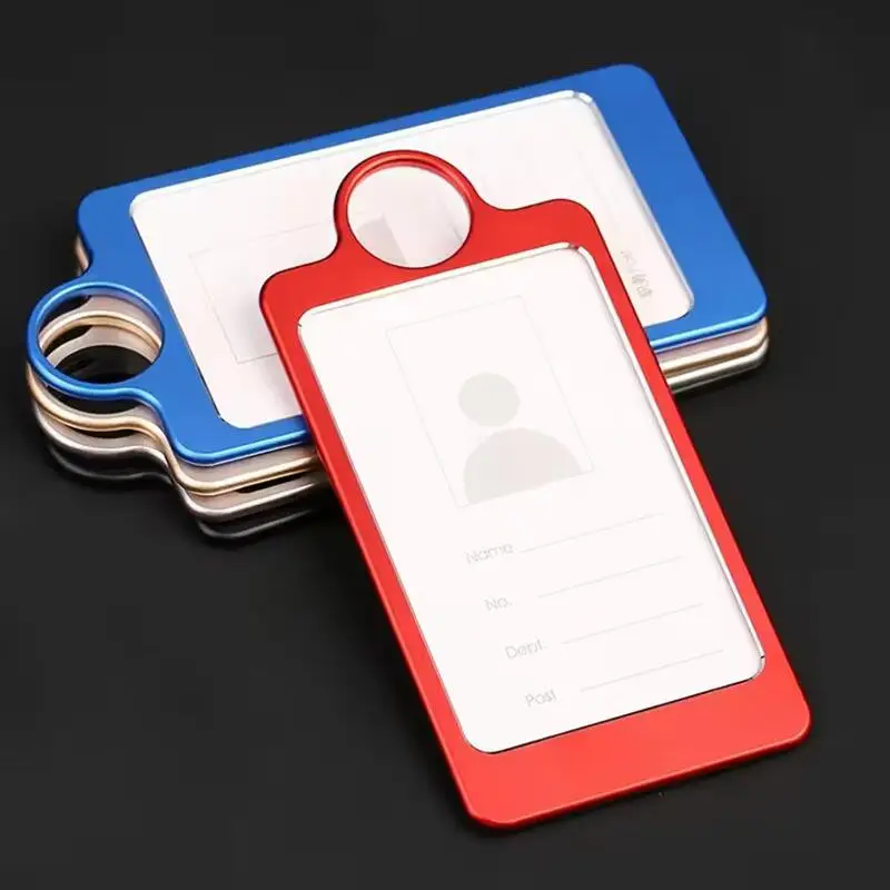 Card Cover Women Men Aluminum Alloy Work Name Card Holders Business Work Card ID Badge Lanyard Holder Metal Bags Case
Card Cover Women Men Aluminum Alloy Work Name Card Holders Business Work Card ID Badge Lanyard Holder Metal Bags Case