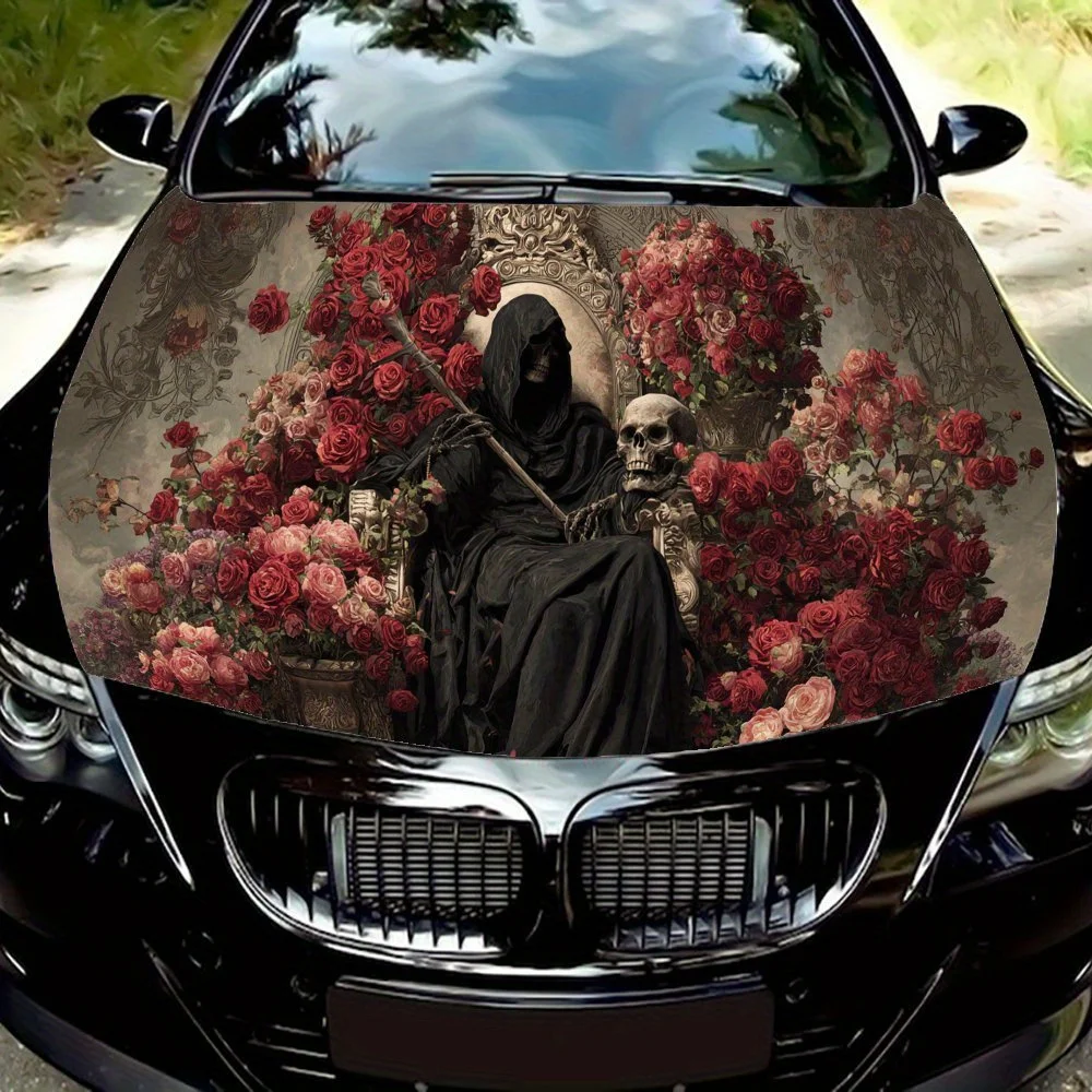 Collision of Blood Flowers & Death Throne Car Vinyl Wrap, PVC Waterproof Car Hood Sticker, Self-Adhesive Scratch-Resistant Stick
Collision of Blood Flowers & Death Throne Car Vinyl Wrap, PVC Waterproof Car Hood Sticker, Self-Adhesive Scratch-Resistant Stick