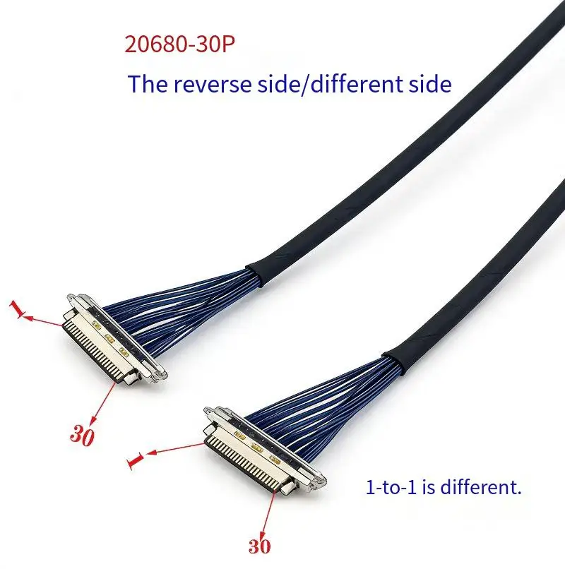 20680-30P Ultra-Thin Coaxial Cable HD Signal Transmission
20680-30P Ultra-Thin Coaxial Cable HD Signal Transmission