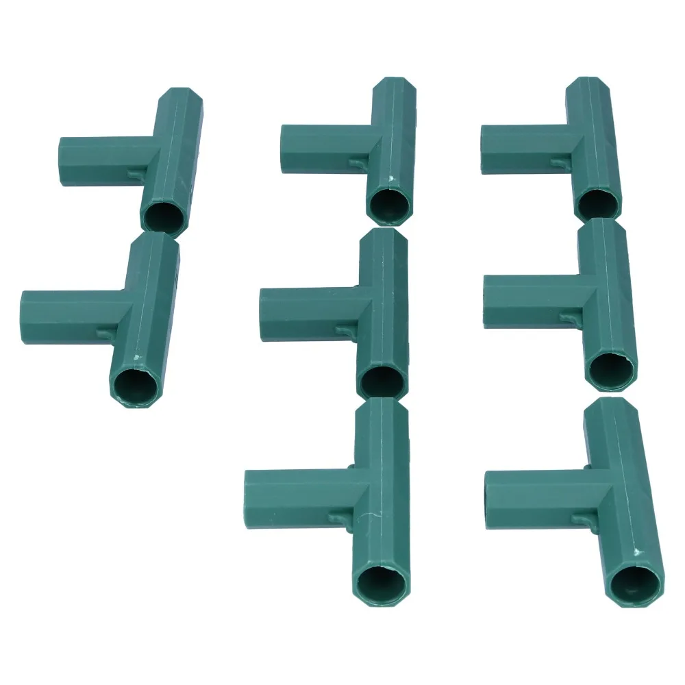 8Pcs 3 Way Tee Connector Plastic 16mm Plant Support Joint T Shape Multi-Purpose Plant Stake Connector Plant Stake Connection
8Pcs 3 Way Tee Connector Plastic 16mm Plant Support Joint T Shape Multi-Purpose Plant Stake Connector Plant Stake Connection