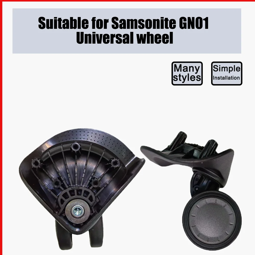 For Samsonite GN01 Black Trolley Case Wheel Pulley Sliding Casters Universal Wheel Luggage Wheel Slient Wear-resistant Smooth
For Samsonite GN01 Black Trolley Case Wheel Pulley Sliding Casters Universal Wheel Luggage Wheel Slient Wear-resistant Smooth