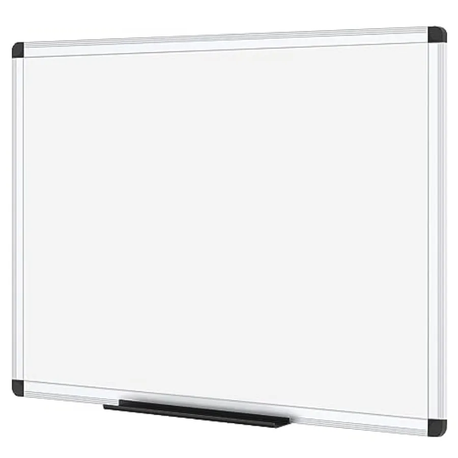 Магнитная доска для записей/сухостираемая доска 48 x 36 дюймов, серебристая алюминиевая рама
Магнитная доска для записей/сухостираемая доска 48 x 36 дюймов, серебристая алюминиевая рама