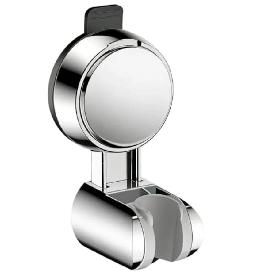Hand held Shower Head Holder- Enhanced Suction Cup - 5 Angles Adjustable - Relocated Bathroom Wall Mount Shower Wand Holder Chr
Hand held Shower Head Holder- Enhanced Suction Cup - 5 Angles Adjustable - Relocated Bathroom Wall Mount Shower Wand Holder Chr