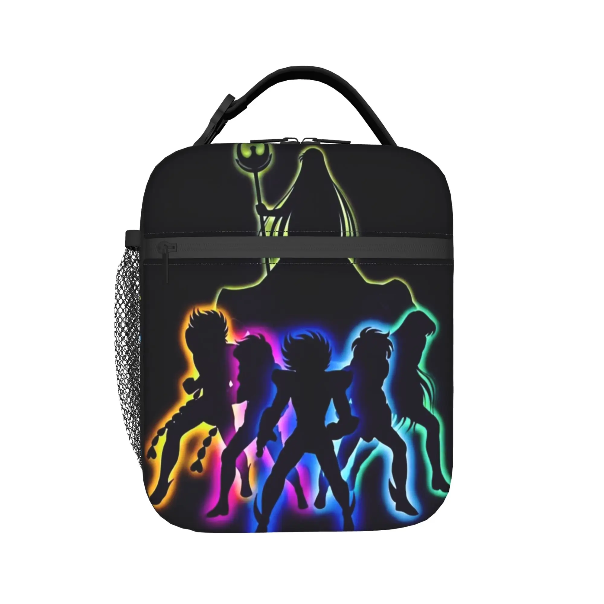 Custom Saint Seiyas Insulated Lunch Bag for Women Men Resuable Cartoon Cooler Thermal Bento Box Office Work School
Custom Saint Seiyas Insulated Lunch Bag for Women Men Resuable Cartoon Cooler Thermal Bento Box Office Work School
