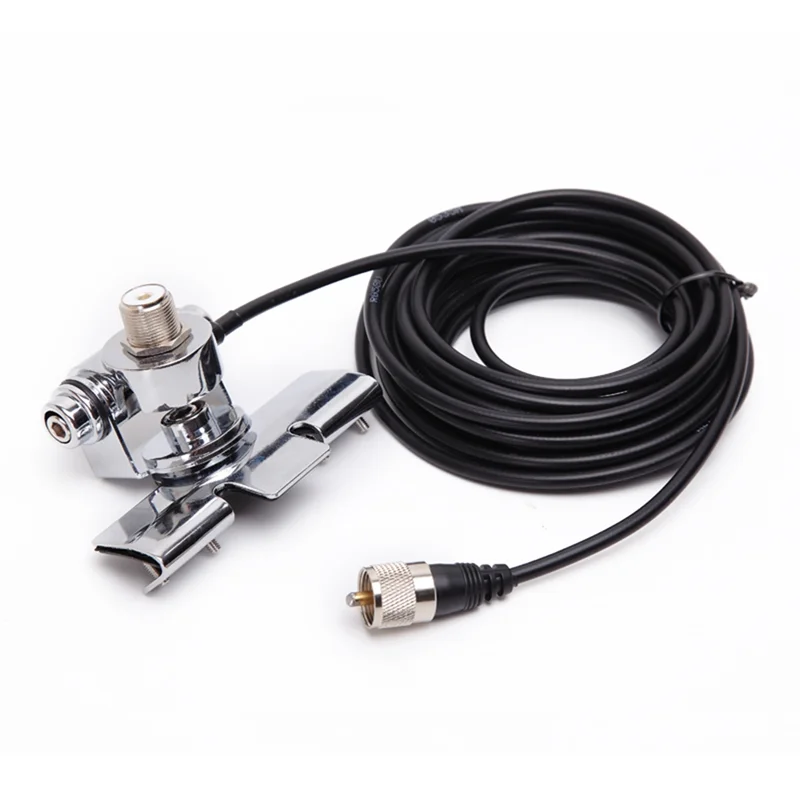 RB-400 With 5M Cable Silver Car Antenna Bracket Adjustable Angle Hatchback Door Suitable for QTY TYT Mobile Car Antenna G
RB-400 With 5M Cable Silver Car Antenna Bracket Adjustable Angle Hatchback Door Suitable for QTY TYT Mobile Car Antenna G