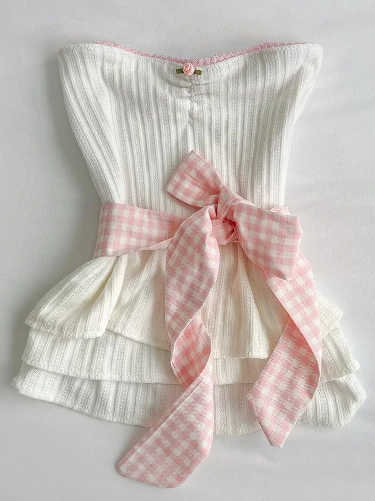 Slimming White Knot Tube Top Vest Original Girl Desire Pure Desire Nian Gao Right Commuter Sle Cotton Blend Outer...
Slimming White Knot Tube Top Vest Original Girl Desire Pure Desire Nian Gao Right Commuter Sle Cotton Blend Outer...