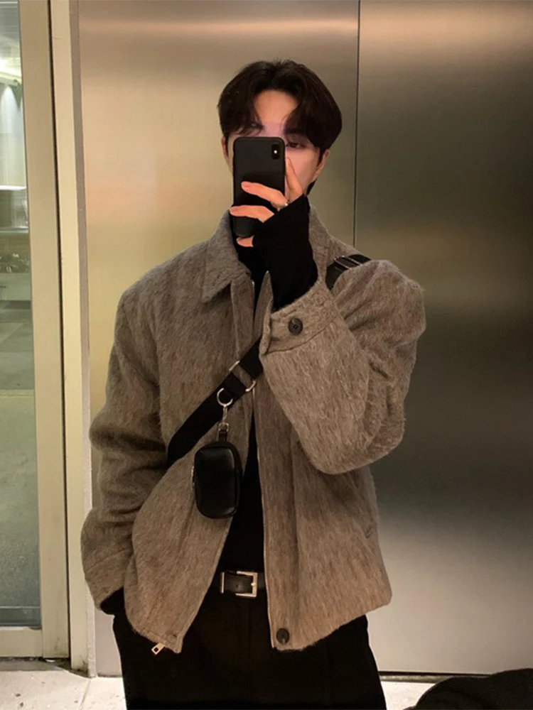 Korean ort Woolen Jaet Men's Trendy Brand INS High-End Loose Casual American Retro Faion Outerwear Children's Daily Warmth
Korean ort Woolen Jaet Men's Trendy Brand INS High-End Loose Casual American Retro Faion Outerwear Children's Daily Warmth