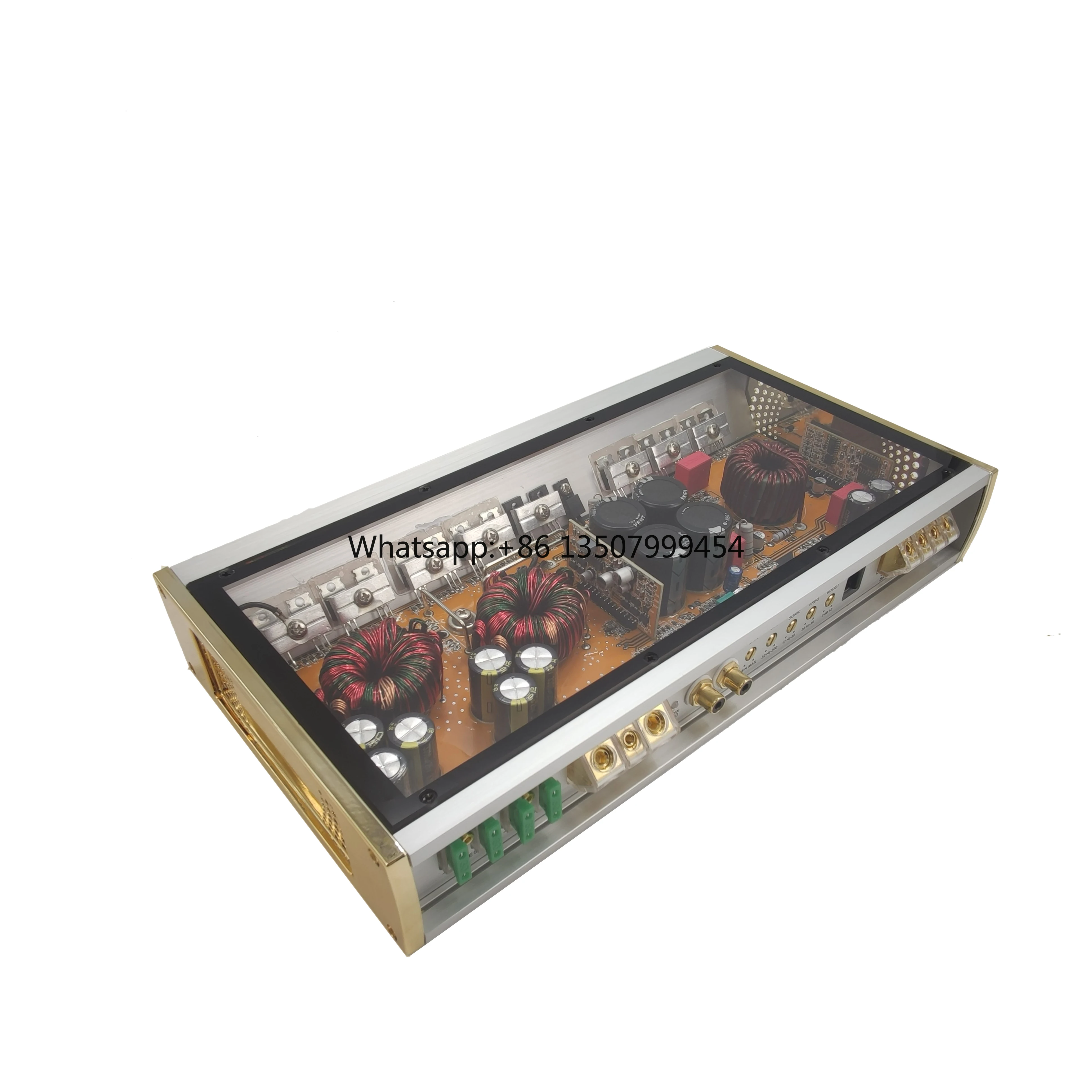 Hot Sale Professional 1600W Car Audio Amplifier Board Power Class D Subwoofer 12V Mono Amp Korean Amplifier with Crossovers
Hot Sale Professional 1600W Car Audio Amplifier Board Power Class D Subwoofer 12V Mono Amp Korean Amplifier with Crossovers