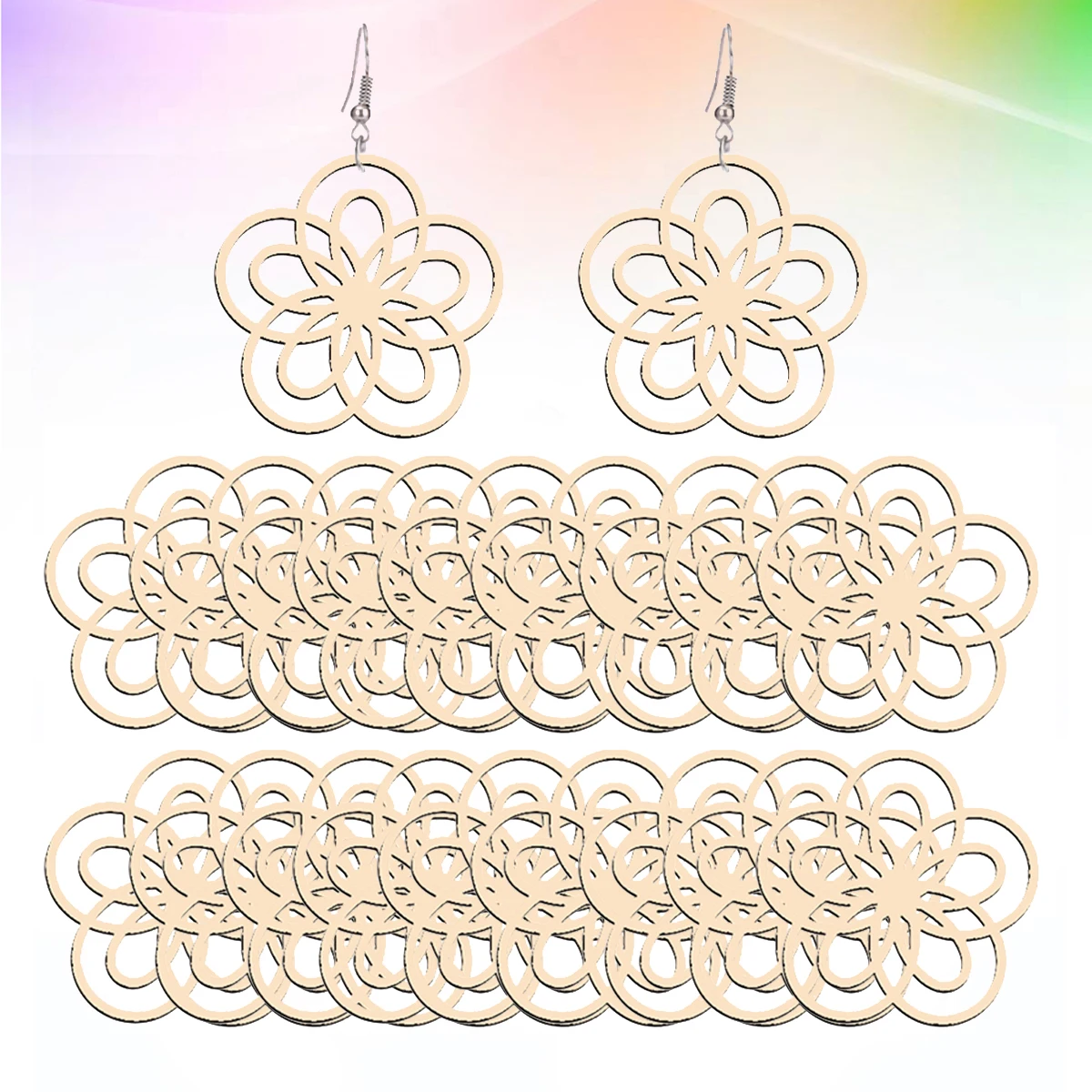 20 Pcs Wooden Earrings Beige Casual Jewelry Suite Eardrop Accessories Good Mood Women's
20 Pcs Wooden Earrings Beige Casual Jewelry Suite Eardrop Accessories Good Mood Women's