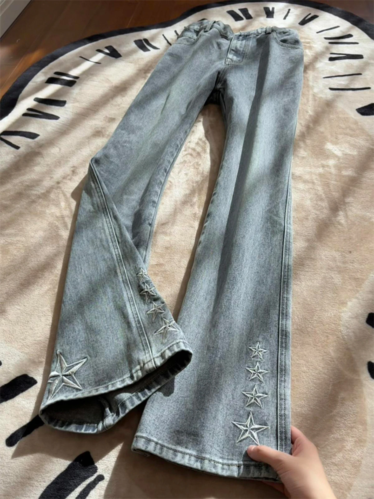 Blue Embroidered Fce Lined Thi Straight Leg Jeans Men's Autumn Winter American High Street Sle Casual Wear Youth Jeans
Blue Embroidered Fce Lined Thi Straight Leg Jeans Men's Autumn Winter American High Street Sle Casual Wear Youth Jeans