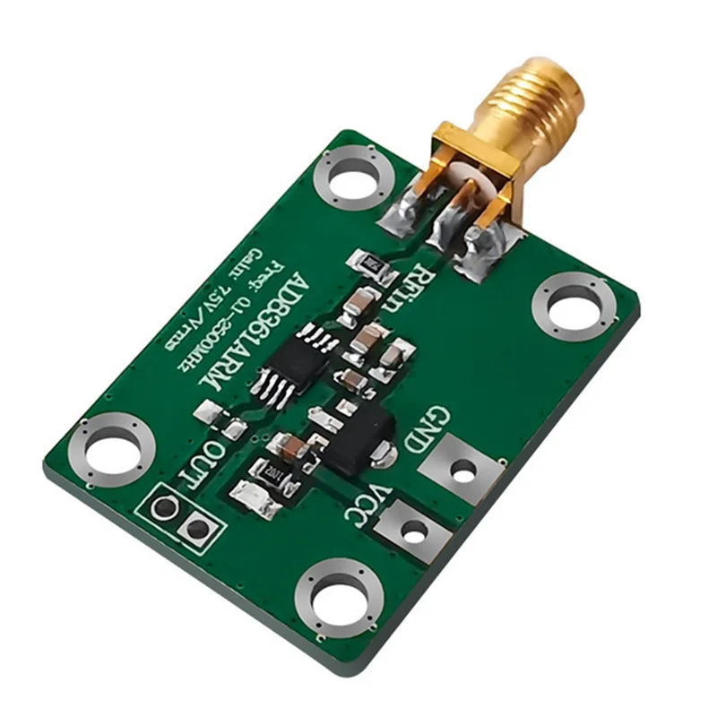 A25F-AD8361 True RMS RF Power Meter With AM Detection, Magnitude Detector, Frequency Range 0.1-2.5 Ghz, 3 Units
A25F-AD8361 True RMS RF Power Meter With AM Detection, Magnitude Detector, Frequency Range 0.1-2.5 Ghz, 3 Units