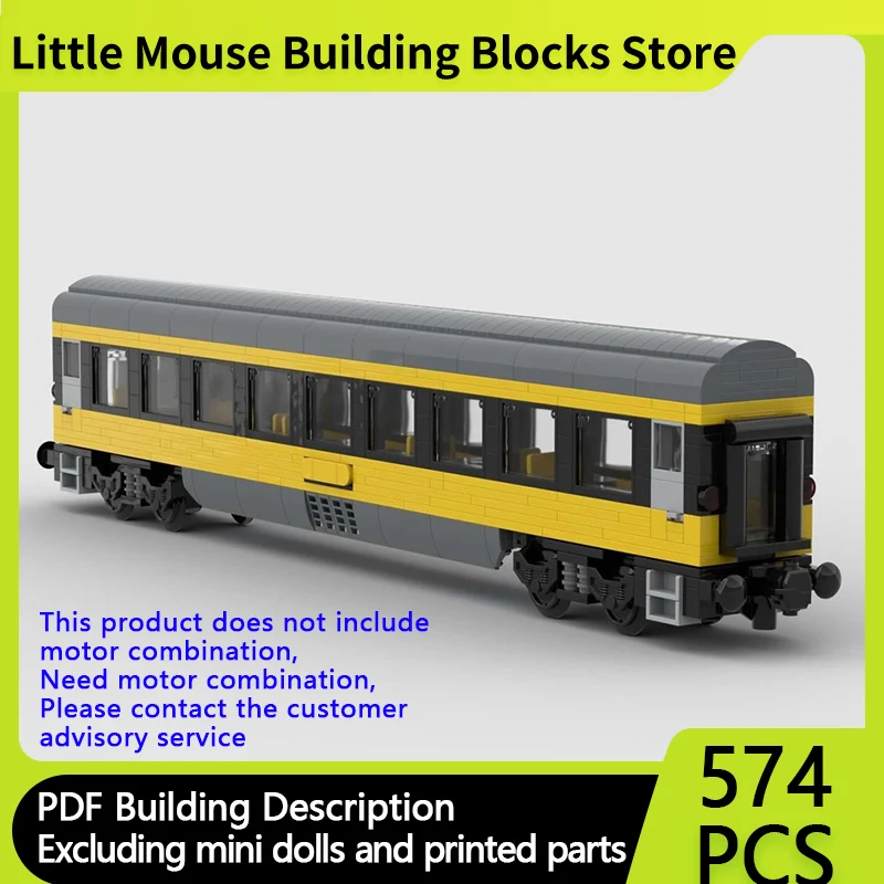 City Car Model MOC Building Bricks Czech Regional Train Wagon Modular Technology Gifts Holiday Assemble Children Toys Suit
City Car Model MOC Building Bricks Czech Regional Train Wagon Modular Technology Gifts Holiday Assemble Children Toys Suit