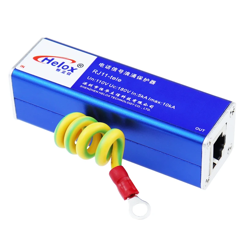 Telephone signal surge protector Telephone communication signal surge protector surge protector RJ11-tele
Telephone signal surge protector Telephone communication signal surge protector surge protector RJ11-tele