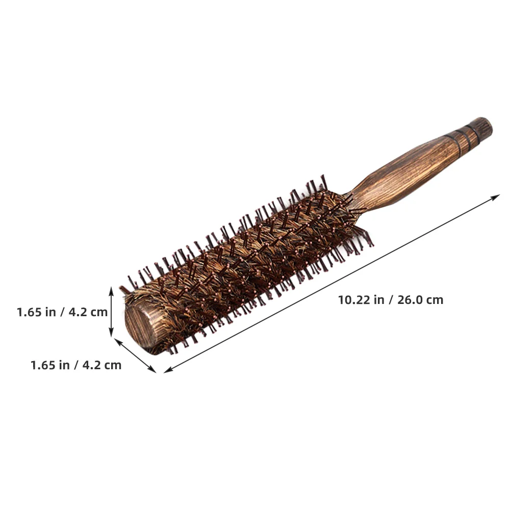 Styling Brush Boar Bristle Wooden Roller Comb for Curly Hair Scalp Massage Round Brush Wooden Roller Comb Round Hairbrush
Styling Brush Boar Bristle Wooden Roller Comb for Curly Hair Scalp Massage Round Brush Wooden Roller Comb Round Hairbrush