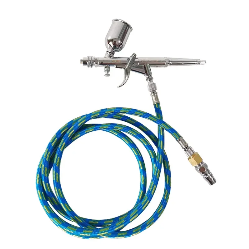 Airbrush painted model, colored airbrush, pot trigger airbrush, with air conditioning
Airbrush painted model, colored airbrush, pot trigger airbrush, with air conditioning