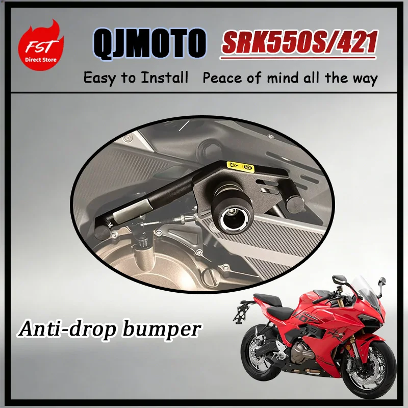 FOR Professional Vibration Reduction Crash Bar Mod Upgrade for QJMOTOR SRK550S SRK421 Motorcycle Safety Accessories
FOR Professional Vibration Reduction Crash Bar Mod Upgrade for QJMOTOR SRK550S SRK421 Motorcycle Safety Accessories