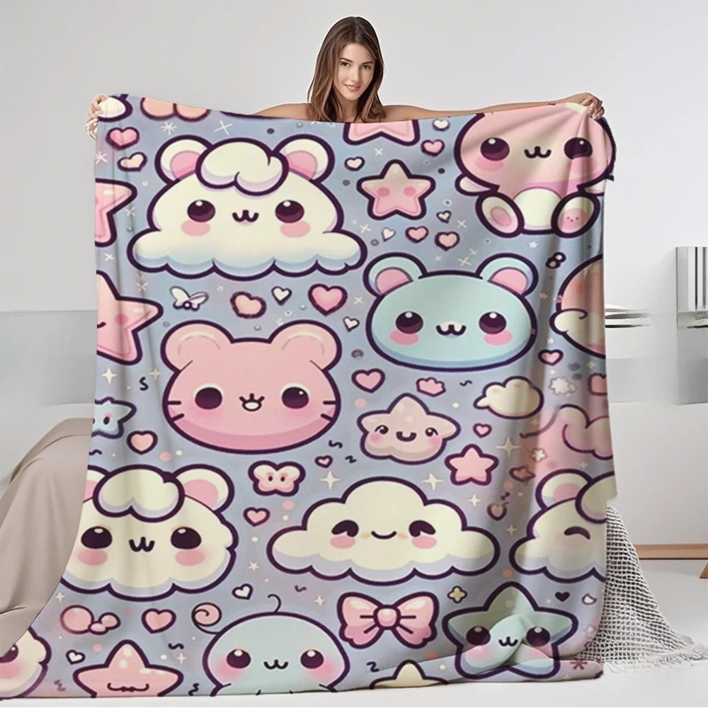 Durable Flannel Blanket Kawaii Cloudy Dreams Cute Simple Modern Design Bedcover Bedspread Odor-resistant Blankets For Hotels
Durable Flannel Blanket Kawaii Cloudy Dreams Cute Simple Modern Design Bedcover Bedspread Odor-resistant Blankets For Hotels