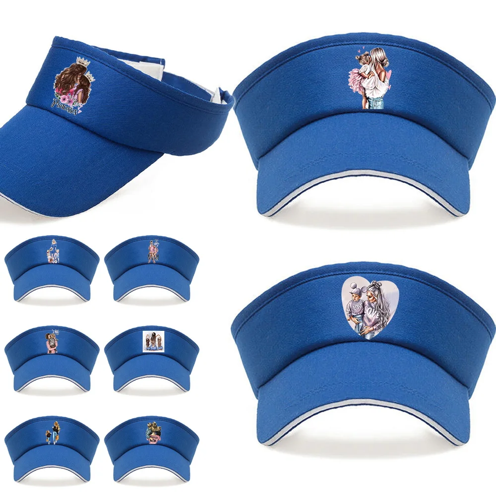 Sun Cap Sun Hat Unisex Baseball Cap Summer Blue Sun-Proof Caps Empty Top Outdoor Sport Tennis Golf Hat Print Mom Series
Sun Cap Sun Hat Unisex Baseball Cap Summer Blue Sun-Proof Caps Empty Top Outdoor Sport Tennis Golf Hat Print Mom Series