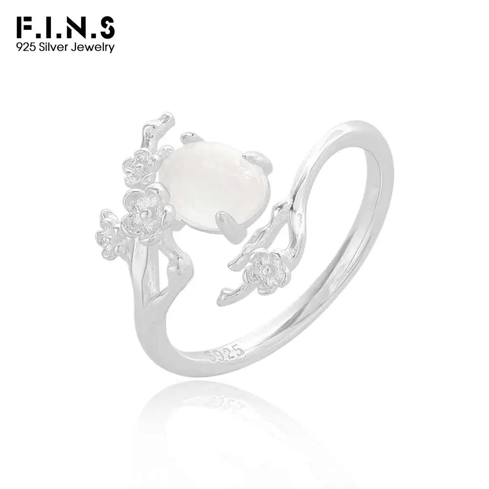 F.I.N.S оригинальный дизайн кольцо из стерлингового серебра S925 сливовый белый агат открытый регулируемый цветок на палец ювелирные изделия антиаллергенные
F.I.N.S оригинальный дизайн кольцо из стерлингового серебра S925 сливовый белый агат открытый регулируемый цветок на палец ювелирные изделия антиаллергенные