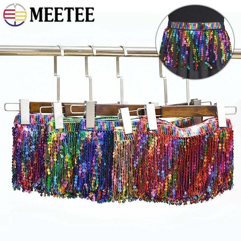 2/5Yards Meetee 16cm Sequin Tassel Beaded Lace Ribbon Trim for Sewing Garment Curtain Embroidered Fringe Clothes DIY Decoration
2/5Yards Meetee 16cm Sequin Tassel Beaded Lace Ribbon Trim for Sewing Garment Curtain Embroidered Fringe Clothes DIY Decoration