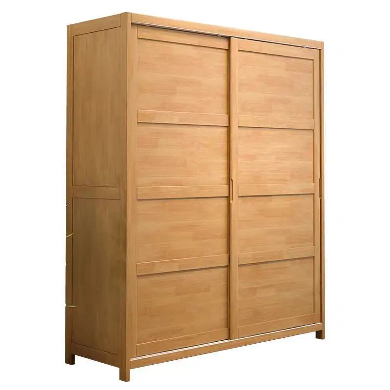 Nordic solid wood sliding door wardrobe, household bedroom small apartment log wind sliding door cabinet
Nordic solid wood sliding door wardrobe, household bedroom small apartment log wind sliding door cabinet