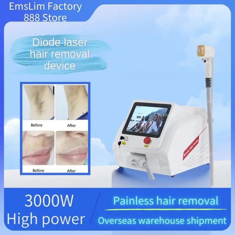 Latest 2024 Laser 808nm 3000w Portable Diode Laser Hair Removal 755nm 1064nm Portable Diode Laser Hair Removal Machine
Latest 2024 Laser 808nm 3000w Portable Diode Laser Hair Removal 755nm 1064nm Portable Diode Laser Hair Removal Machine