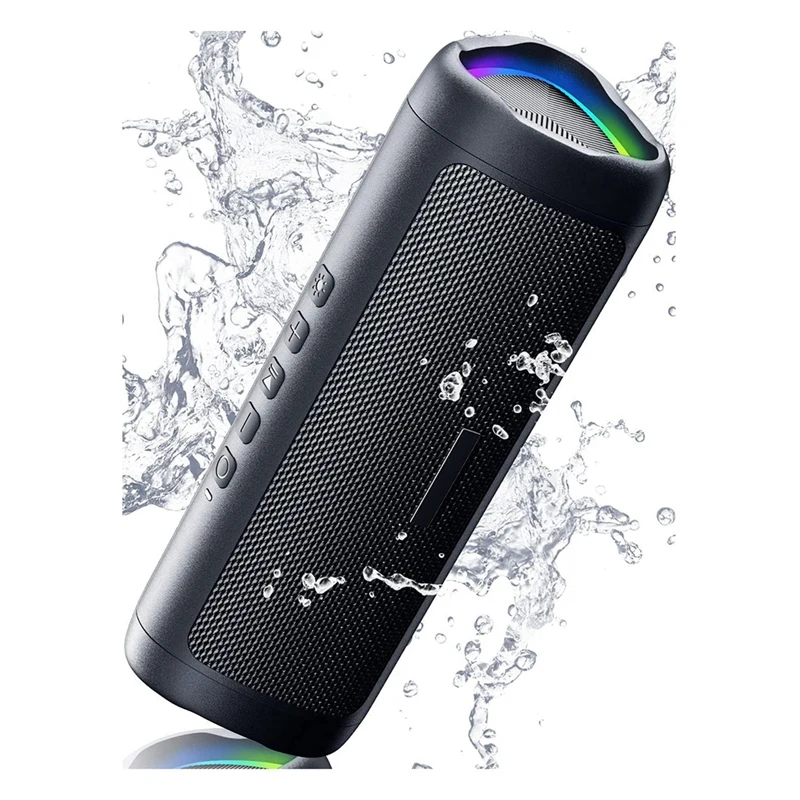 New Portable Bluetooth 5.3 Speaker TWS IPX5 Waterproof RGB Wireless Speaker, for Home/Party/Outdoor/Beach, Birthday Gift
New Portable Bluetooth 5.3 Speaker TWS IPX5 Waterproof RGB Wireless Speaker, for Home/Party/Outdoor/Beach, Birthday Gift