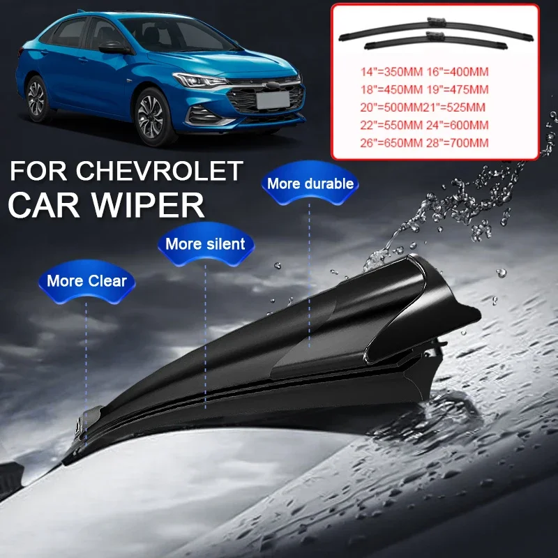 2PCS Car Blade Front Windshield Rubber Wiper AutoAccessory For Chevrolet AVEO CAVALIER CRUZE MALIBU ONIX SUBURBAN TAHOE TRAVERSE
2PCS Car Blade Front Windshield Rubber Wiper AutoAccessory For Chevrolet AVEO CAVALIER CRUZE MALIBU ONIX SUBURBAN TAHOE TRAVERSE