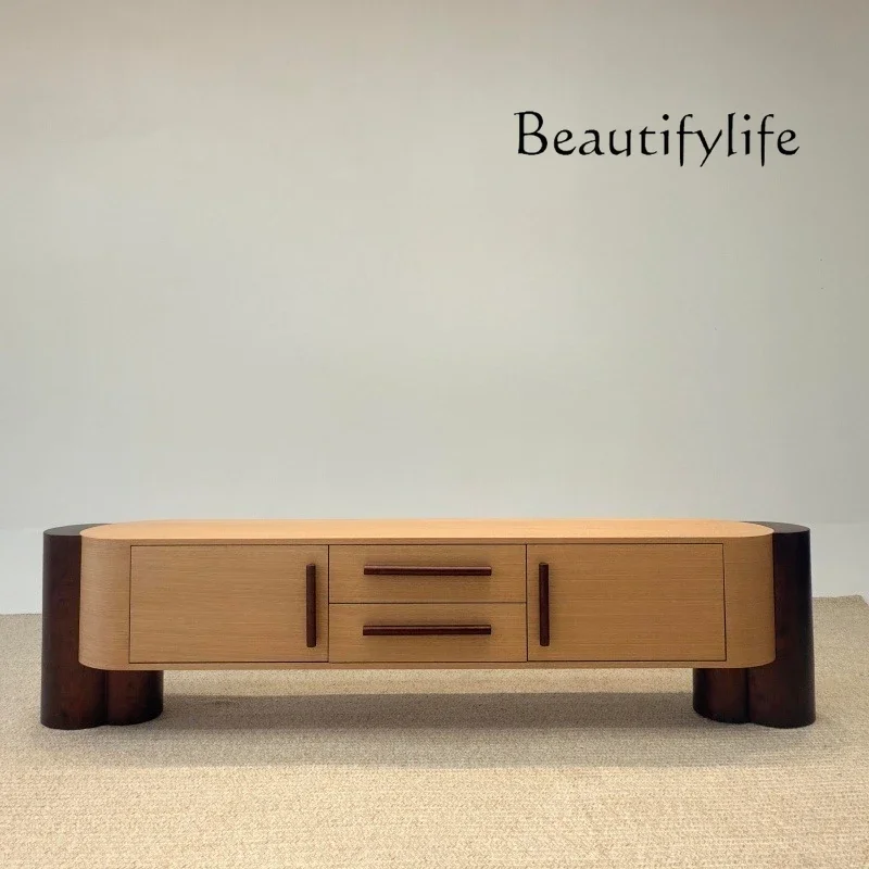 XY Medieval Style Designer Household Solid Wood TV Cabinet Modern Creative Log Style Storage Drawer Cabinet
XY Medieval Style Designer Household Solid Wood TV Cabinet Modern Creative Log Style Storage Drawer Cabinet