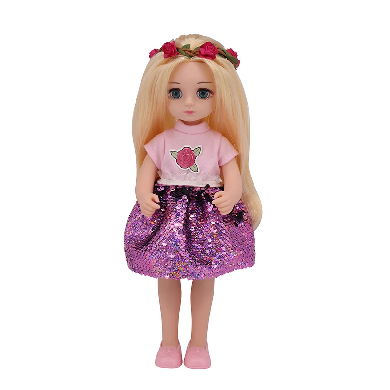 14inch Bjd Dolls With doll dresses Cute Fashion girl doll princesa bonec Movable Joint Baby 3D Big Eyes Toys Girls birthday Gift
14inch Bjd Dolls With doll dresses Cute Fashion girl doll princesa bonec Movable Joint Baby 3D Big Eyes Toys Girls birthday Gift