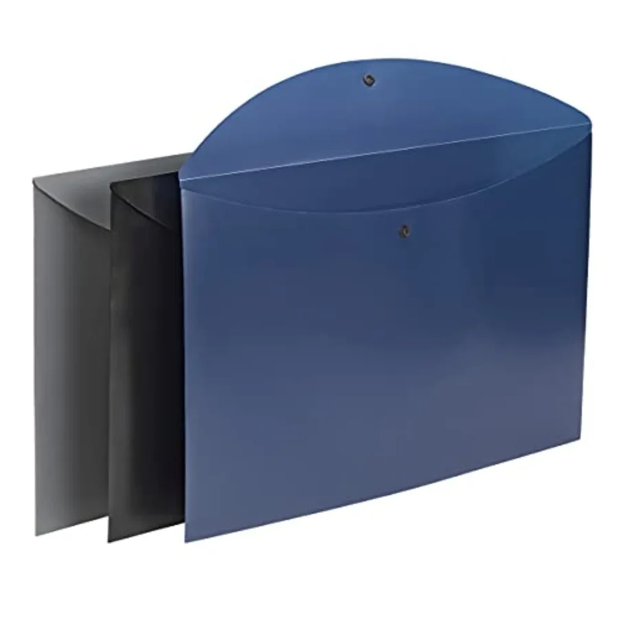Project Envelope, Snap Closure, Top Load, Tabloid Size, Assorted Colors, 6 per Pack 89691
Project Envelope, Snap Closure, Top Load, Tabloid Size, Assorted Colors, 6 per Pack 89691