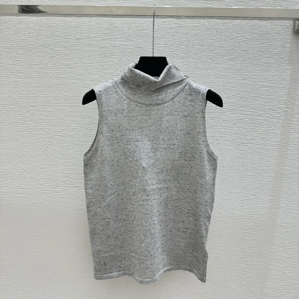 High-quality 2026 new women's high-neck sleeveless blouse, elegant, fashionable and comfortable top xy2650215
High-quality 2026 new women's high-neck sleeveless blouse, elegant, fashionable and comfortable top xy2650215