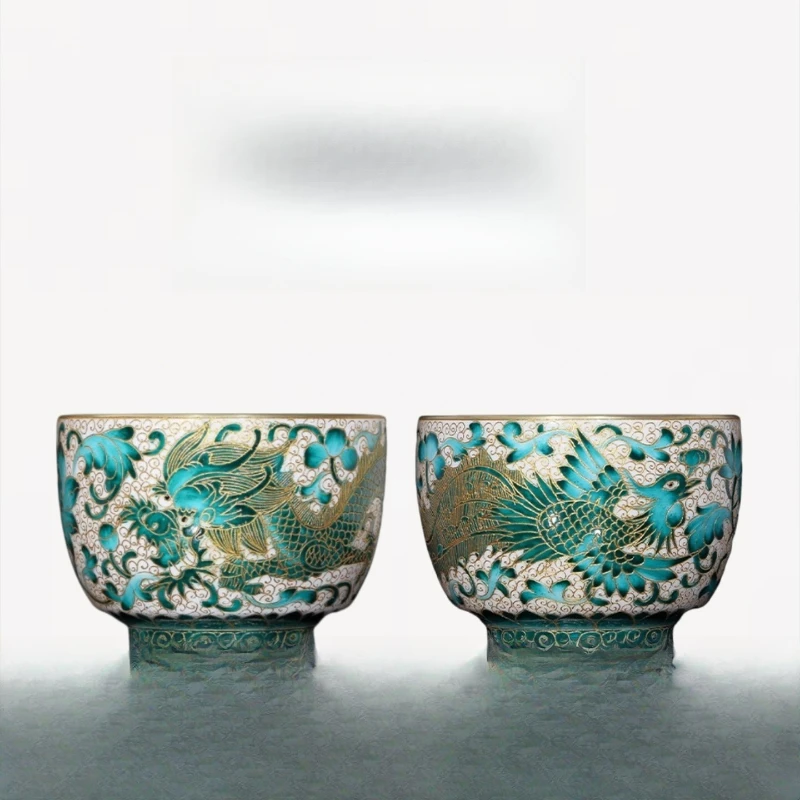 Single cup enamel color female dragon and phoenix kung fu teacup ceramic tea cup couple pair cup
Single cup enamel color female dragon and phoenix kung fu teacup ceramic tea cup couple pair cup