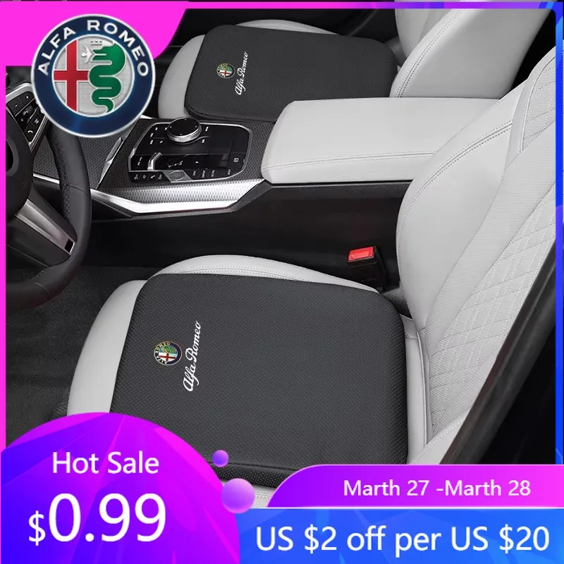 Подушка для увеличения высоты сиденья автомобиля Alfa Romeo, защитная накладка для сидений Alfa Romeo Giulietta 159, Mito, Giulia, Stelvio, 147, 156, T
Подушка для увеличения высоты сиденья автомобиля Alfa Romeo, защитная накладка для сидений Alfa Romeo Giulietta 159, Mito, Giulia, Stelvio, 147, 156, T